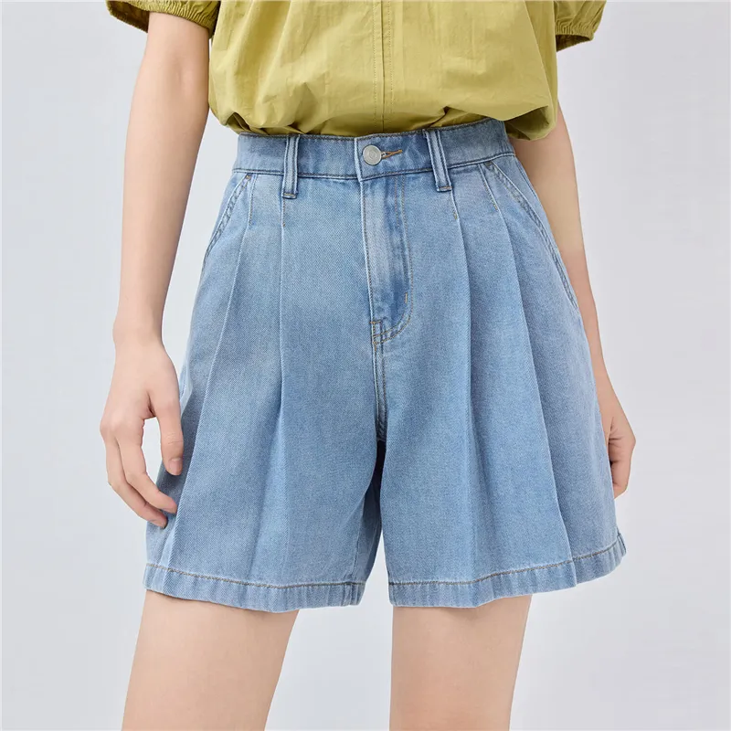 UNIQLO Denim Shorts Women's-9
