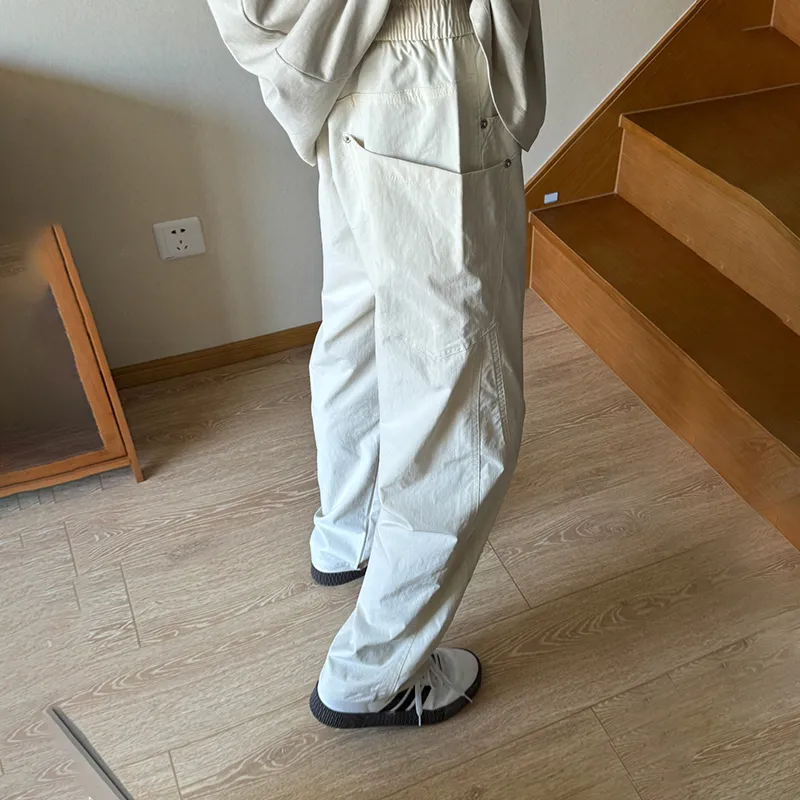 FKFT Casual Pants Unisex Ecru-4