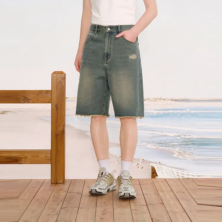 INXX Casual Shorts Unisex Denim Blue-2