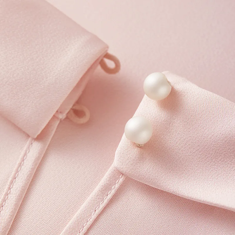 SENTUBILA Chiffon Shirt Women's-13
