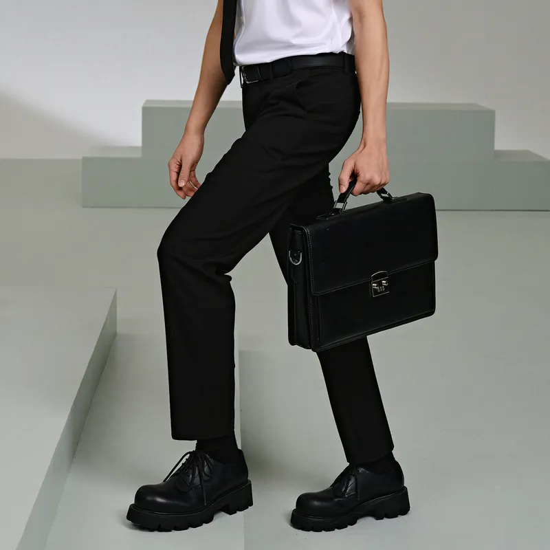 GXG Suit Trousers Men Black-4