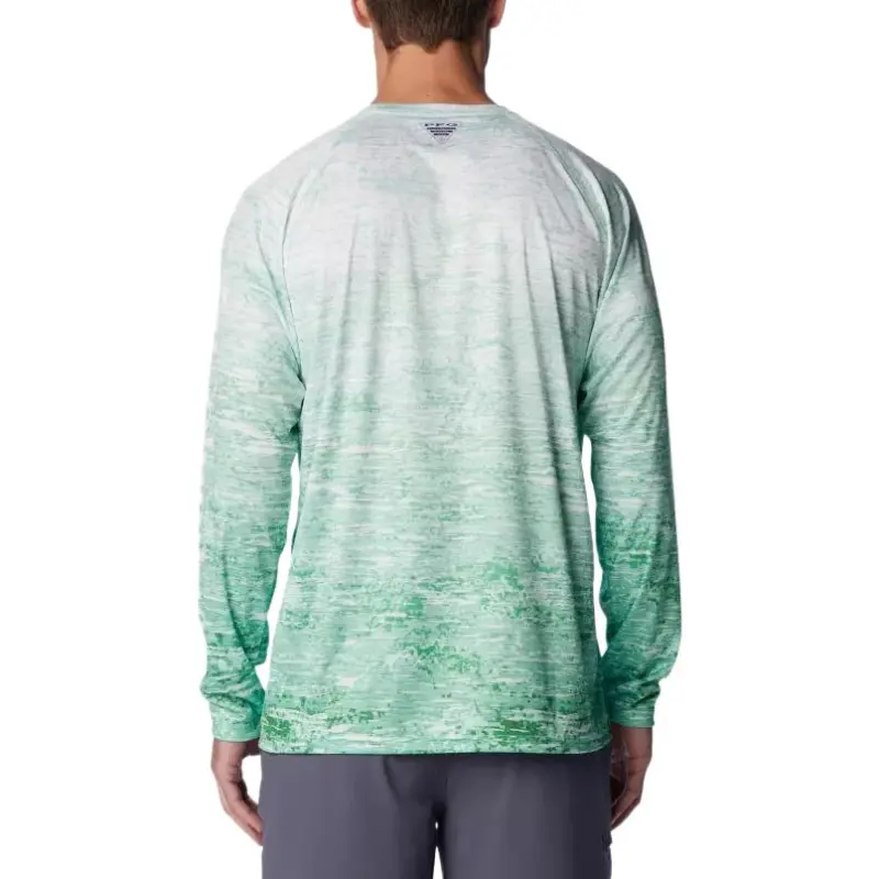Columbia PFG Super Terminal Tackle T-Shirt Men's Ocean Mint Color-1