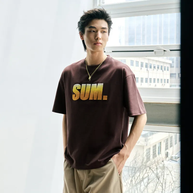 GXG Urban Aesthetics Of The Blockbuster Weaving Series T-Shirts Men-8