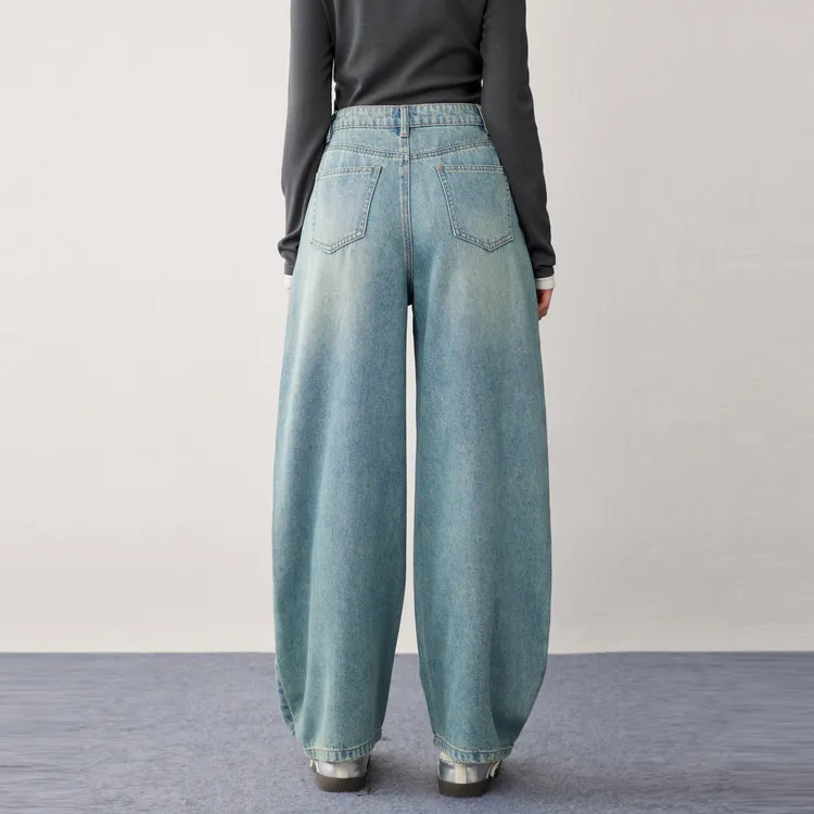 LEDIN Jeans Women's Light Denim Blue-5
