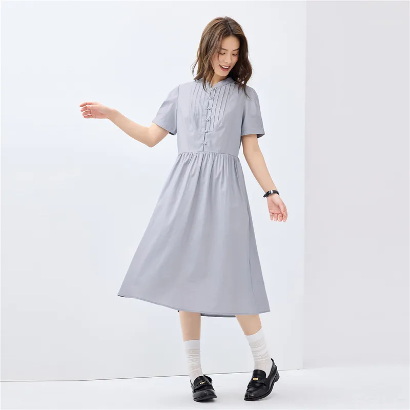 UNIQLO Short-Sleeved Dresses Women's-10