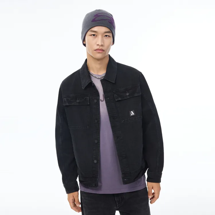 ABLE JEANS Jackets Coats Men's Deep Meteorite Gray-6