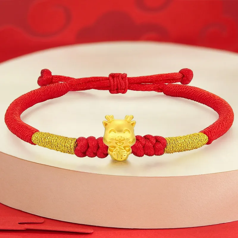 YASHENGZHUBAO Gold Bracelet Kids-4