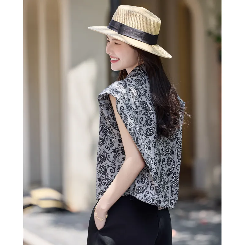TERRE BLEUE Summer Shirt Loose Fit Women's-3
