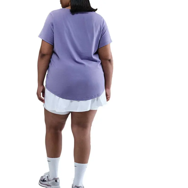 Nike SportswearClub SS25 Regular T Shirt Women's Purple-3
