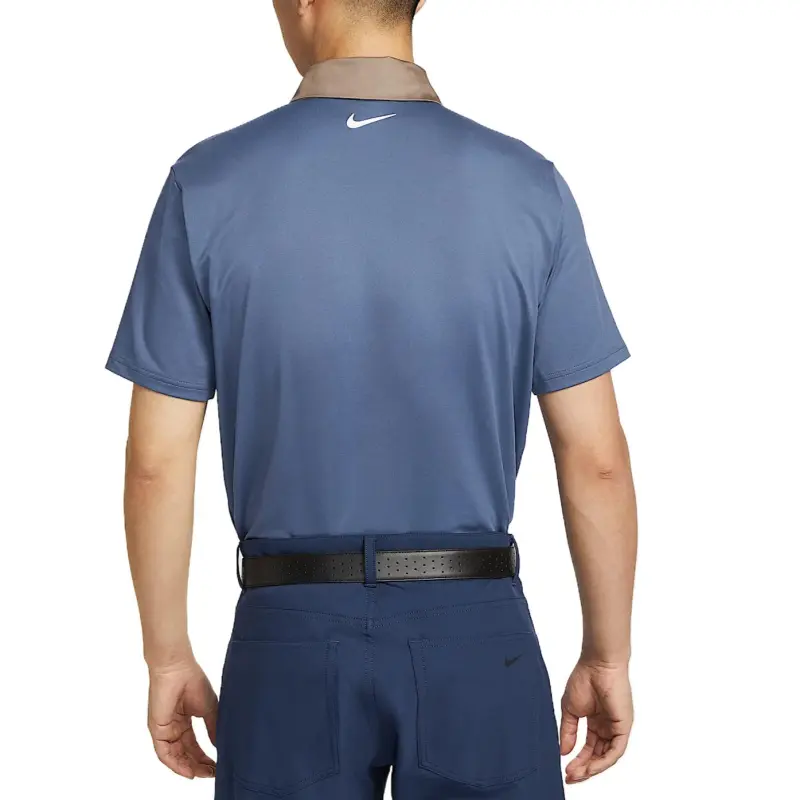 Nike Swoosh SS25 Polo Shirt Men's Blue-1