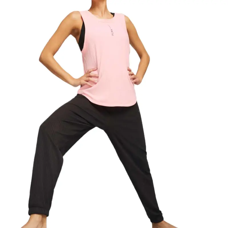 PUMA Tank Tops Women's Pink-3