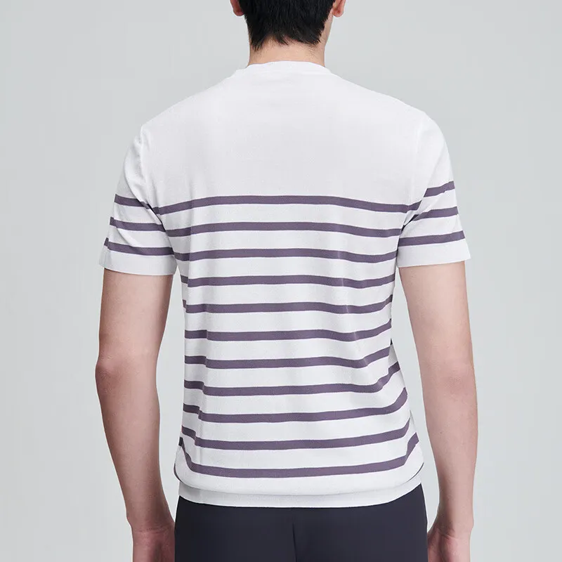 SAINT ANGELO T Shirt Unisex Lilac-3