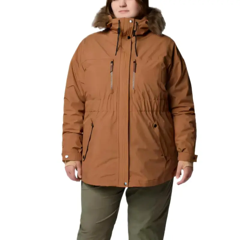 Columbia Payton Pass Jackets Coats Women's Camel Brown-3
