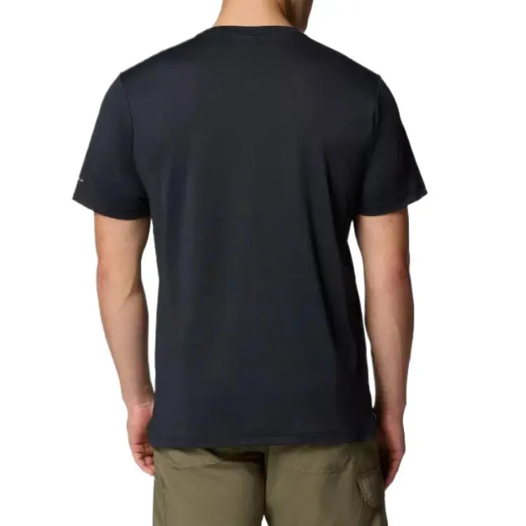 Columbia Tech Trail Utility Omni-Shade Omni-Wick T-Shirt Men's Black-1