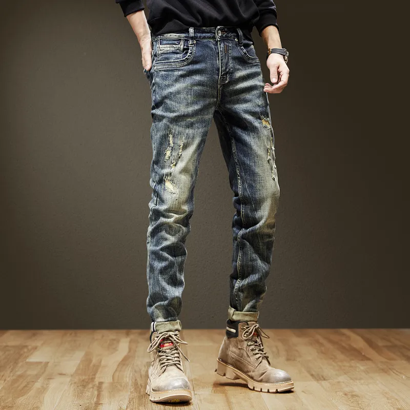 PRPK Jeans Unisex Vintage Blue-3