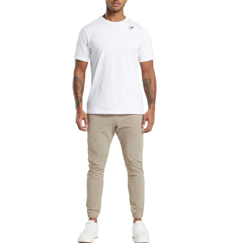 GYMSHARK Casual Pants Men's Sandy Brown-3