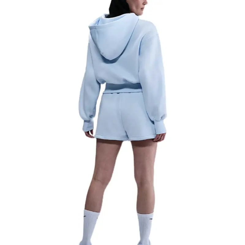 Nike Sportswear Phoenix Fleece Women's Loose Cropped Full Zip Hoodie-4
