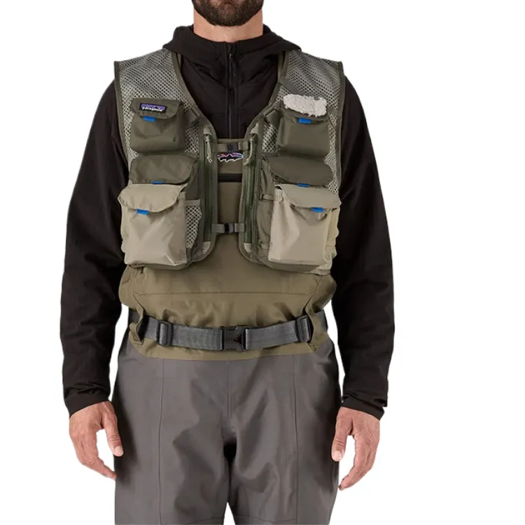 Patagonia Stealth SS25 Vest Unisex Gray Green-2