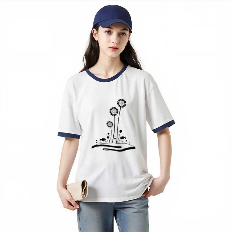 FAIRWHALE T Shirts Women's-7
