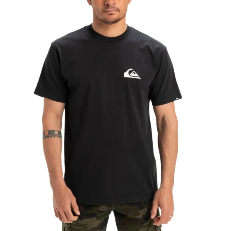 Quiksilver Ev Mini Logo T Shirt Men's Black-2