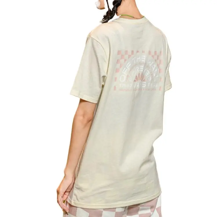 Vans Regular T-Shirt Women's Beige-3