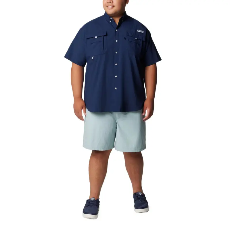 Columbia PFG Bahama 2 Shirt Men's Dark Blue-3