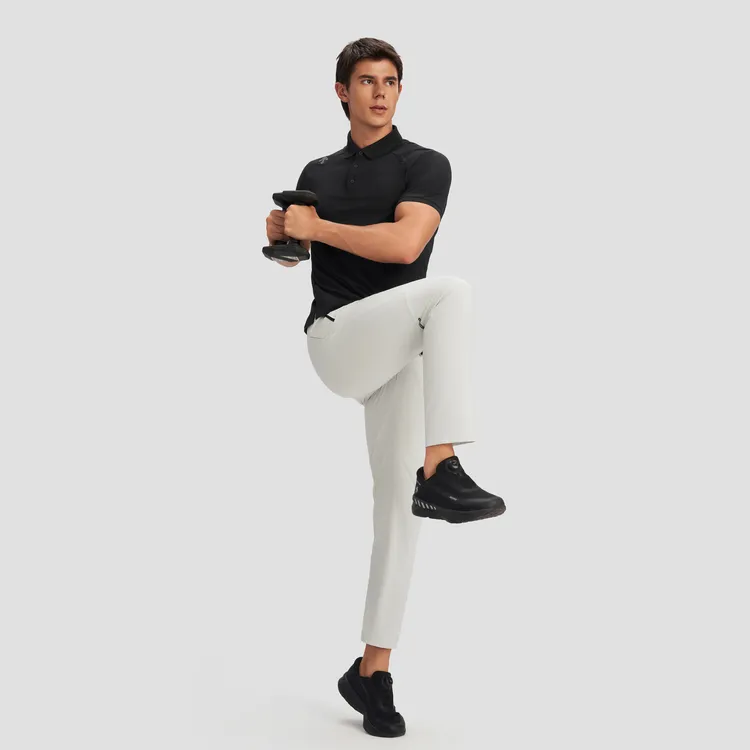 DESCENTE Training Series Polo Shirts Men-4