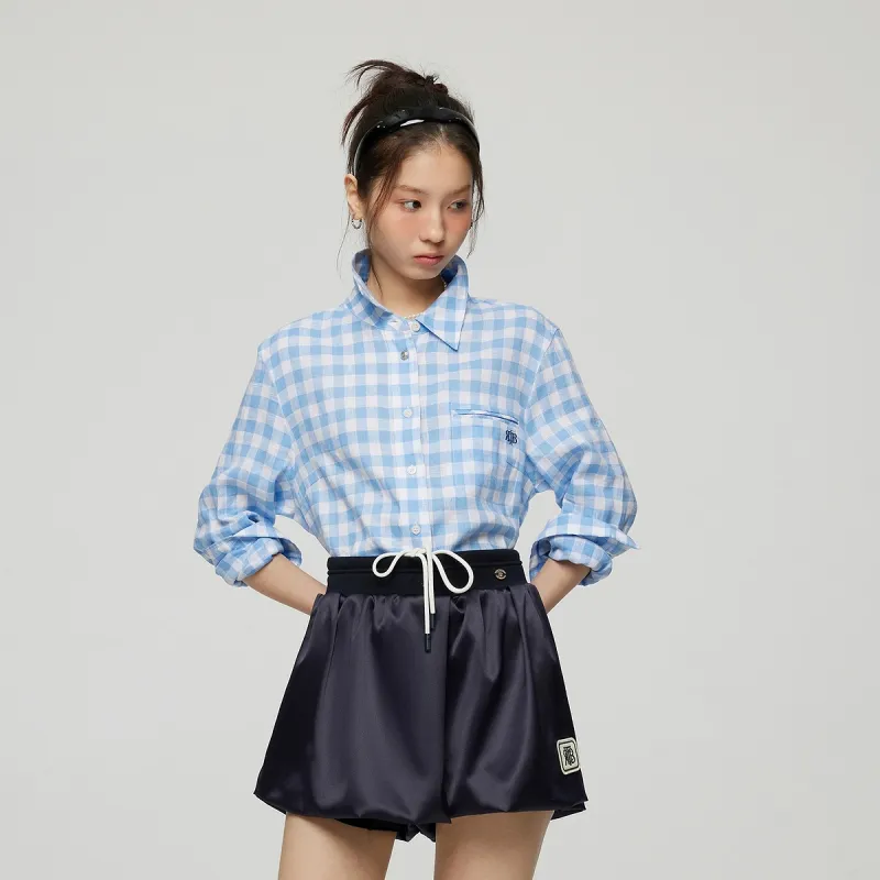 Teenie Weenie Shirt Women's Blue-3