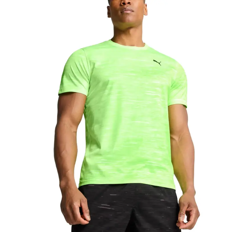 PUMA EssentialsAOP T Shirt Men's Green-2