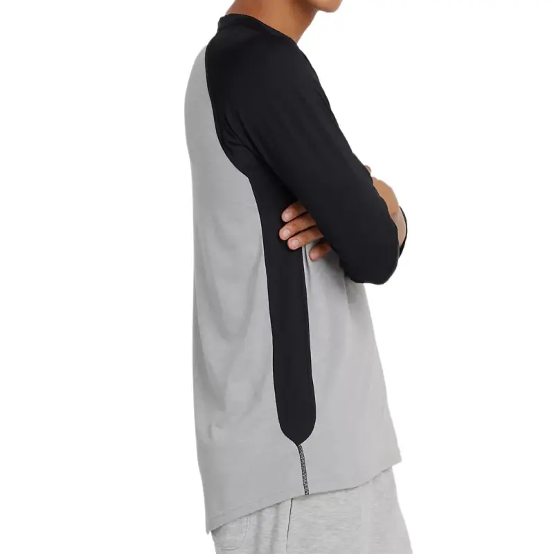 New Balance LS Asym Sweatshirt Men's Black-2