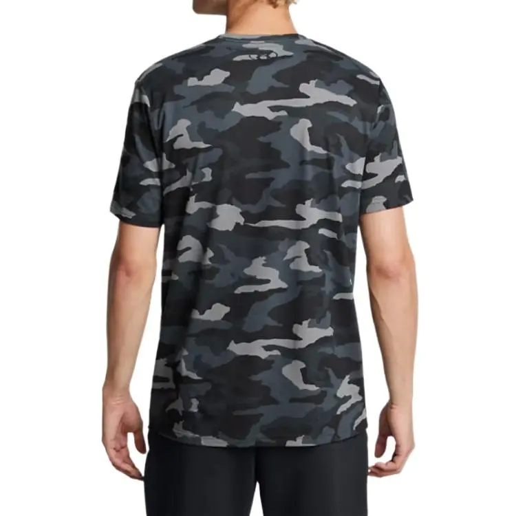Under Armour Performance CottonCollegiate Camo T Shirt Men's Camouflage-3