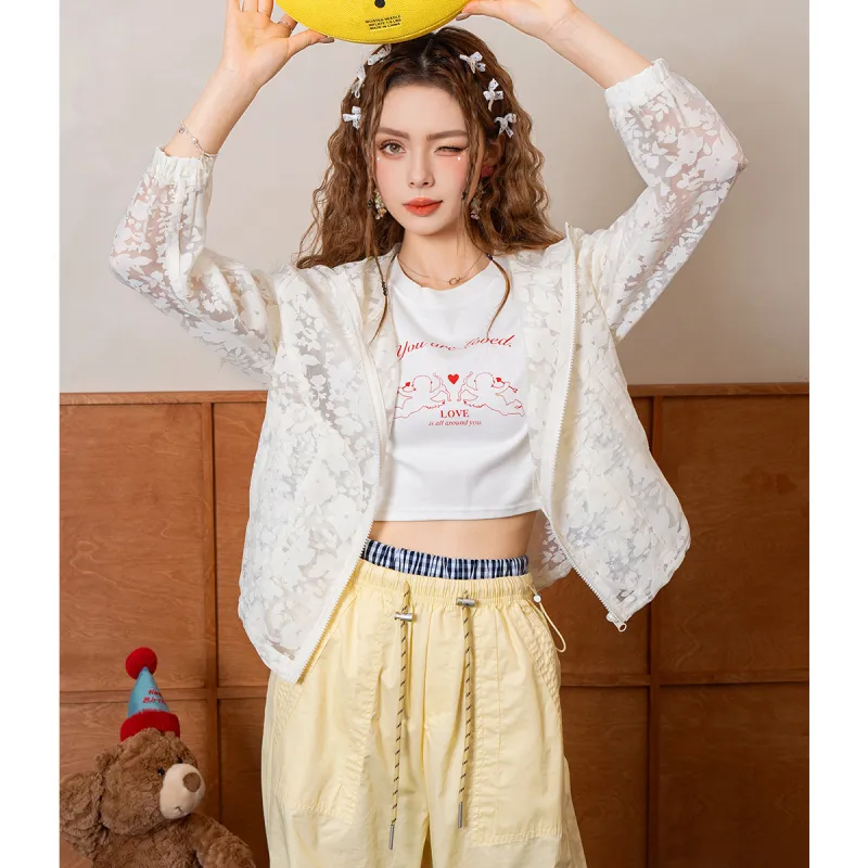 FAWENXIANGZI Cropped Coat Women's-5