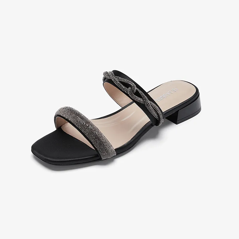 Le Saunda Rubber Sole Slip Resistant Slide Slippers Women's-1