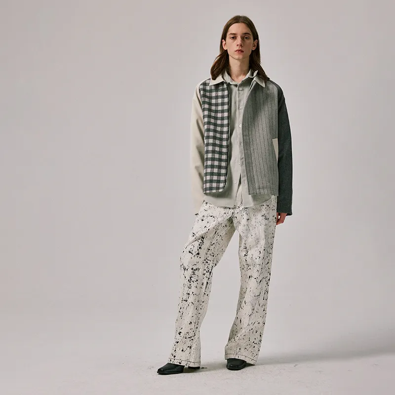 Amicus Animae Jackets & Coats Unisex Gray White-1