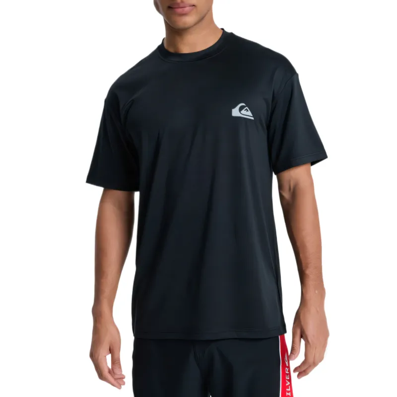 Quiksilver T Shirts Men Black KVJ0-2
