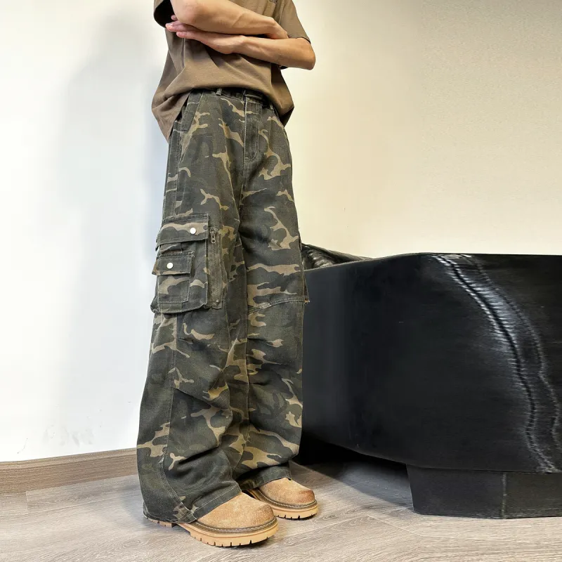 FKFT Cargo Pants Unisex Camouflage-4