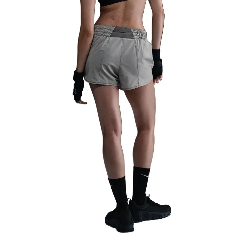 Nike One Women's Dri FIT Mid Rise 3' Brief Lined Shorts-1