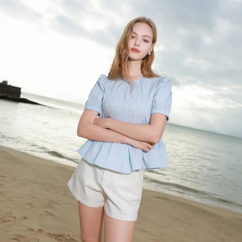 3COLOUR Short Sleeved Shirt Women's-12