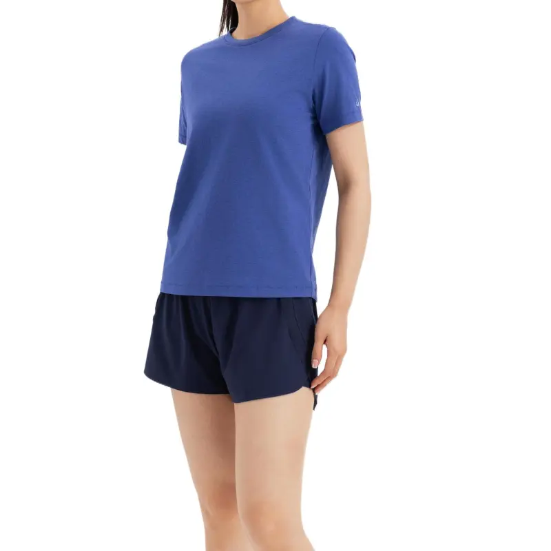 DECATHLON Regular T Shirt Women's Gray Slate Blue-3