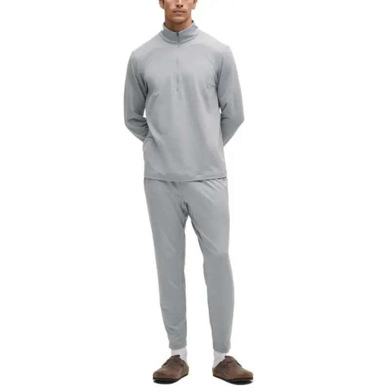 Lululemon Soft Jersey Knitted Sweatpants Men's Rhinoceros Gray-2
