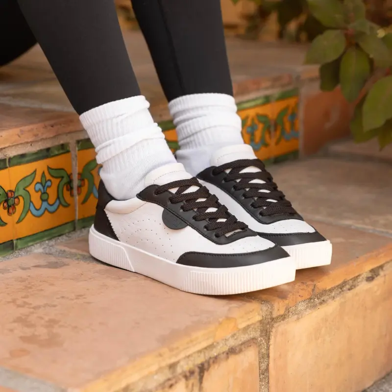 REEF Lay Day Seas Wear-resistant And Waterproof Low-Top Casual Shoes Women's Black White-8