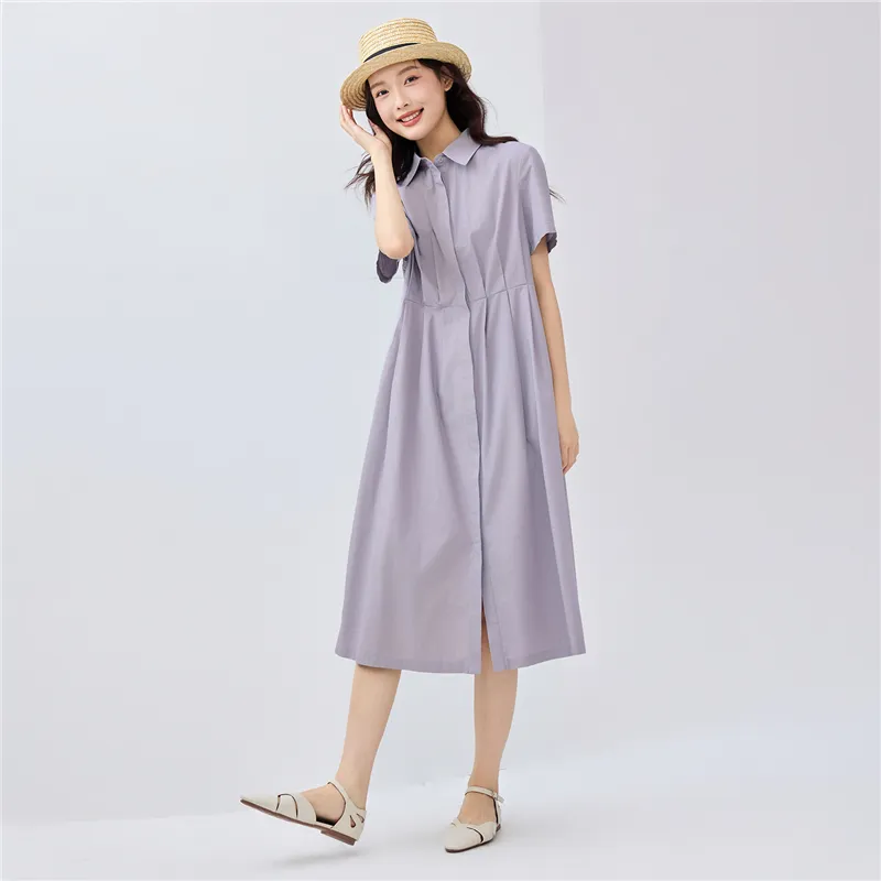 UNIQLO Short Sleeved Dresses Women's-4