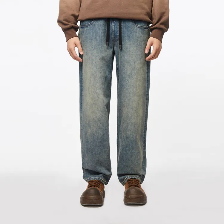 ABLE JEANS Men's Yellow Mud Blue-6