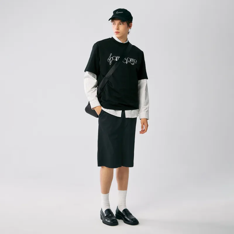 MYSAMESAME T Shirts Unisex Black In Stock-3