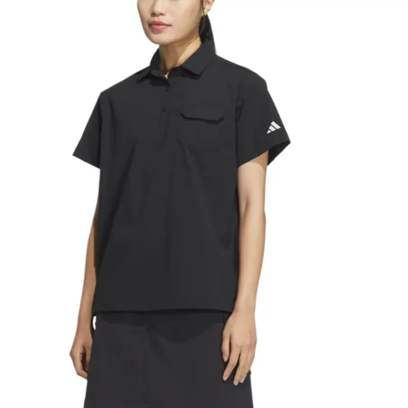 Adidas Golf Polo Shirt Women's Black-1