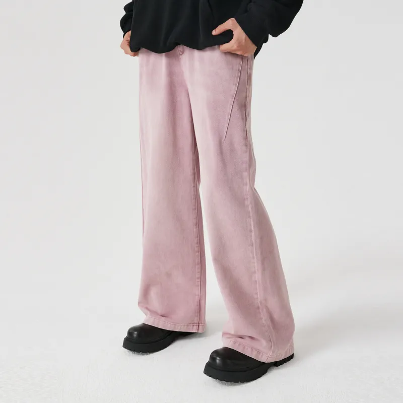 PCLP AW23 Party & Life Series Jeans Unisex Pink-3