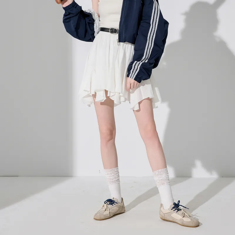 3COLOUR Casual Short Skirts Women's-5