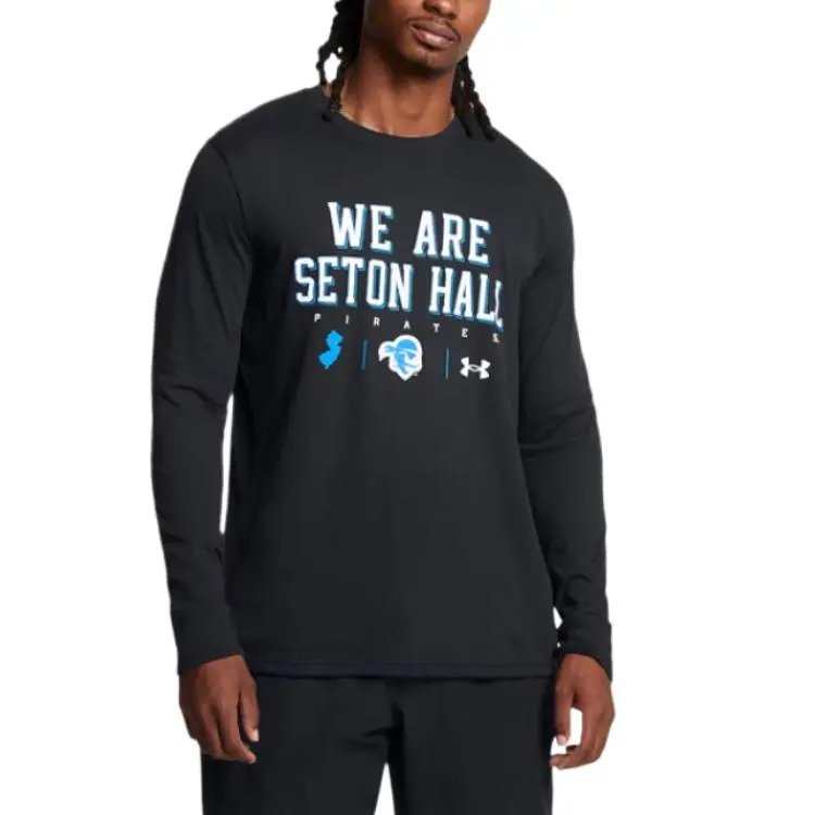 Under Armour Performance CottonCollegiate T Shirt Men's Black-2