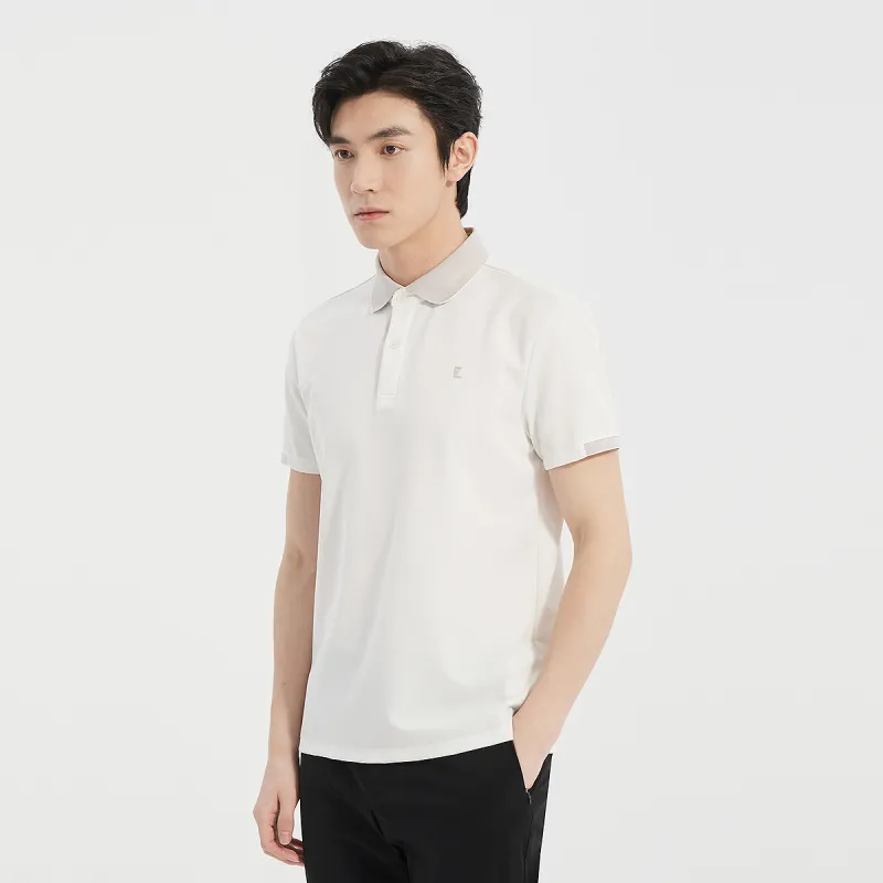 LESS IS MORE Polo Shirts Men White 25XTX9051Y-5