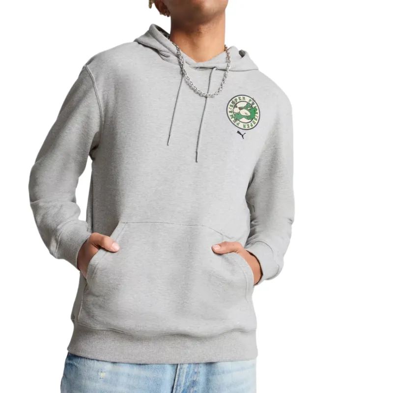 PUMA Hoodie Sweatshirt Men's Gray-2